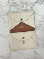 Hermes Calvi Duo 卡包 Nata/Quebracho