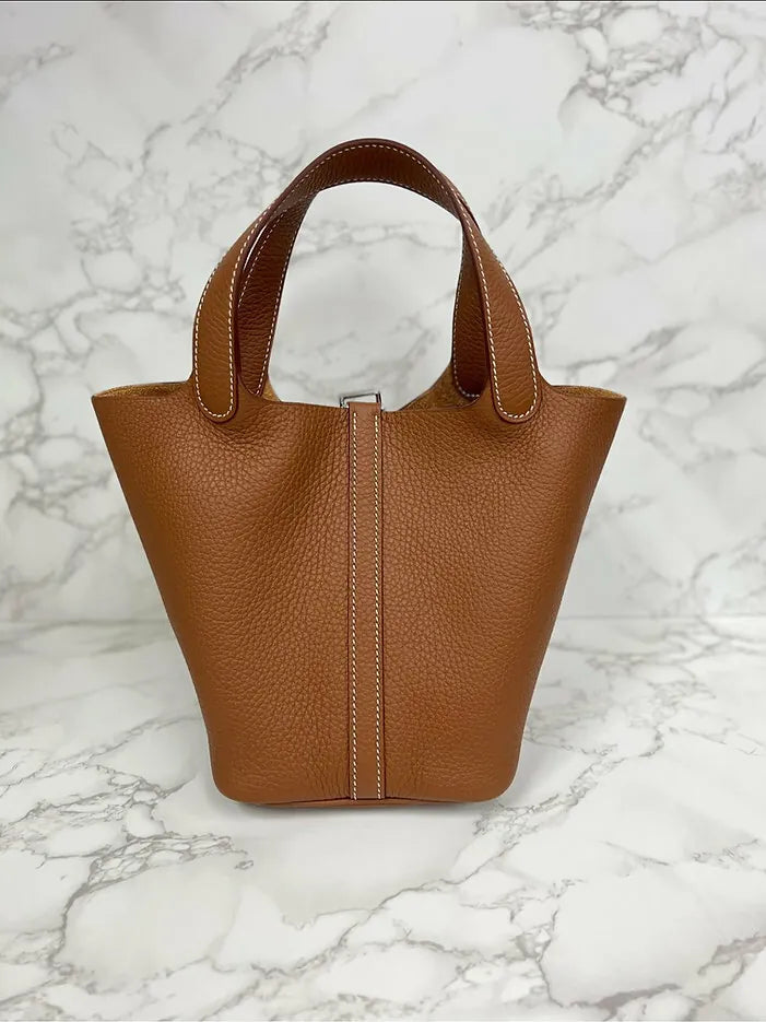 愛馬仕 Picotin 18 TC 金 37 GHW