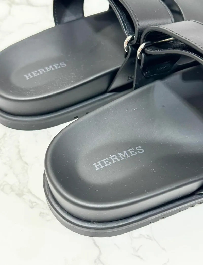 愛馬仕 Sandales 男士西普黑 39