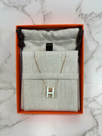 愛馬仕 Pop H 項鍊 Vert Fizz Rose RGHW