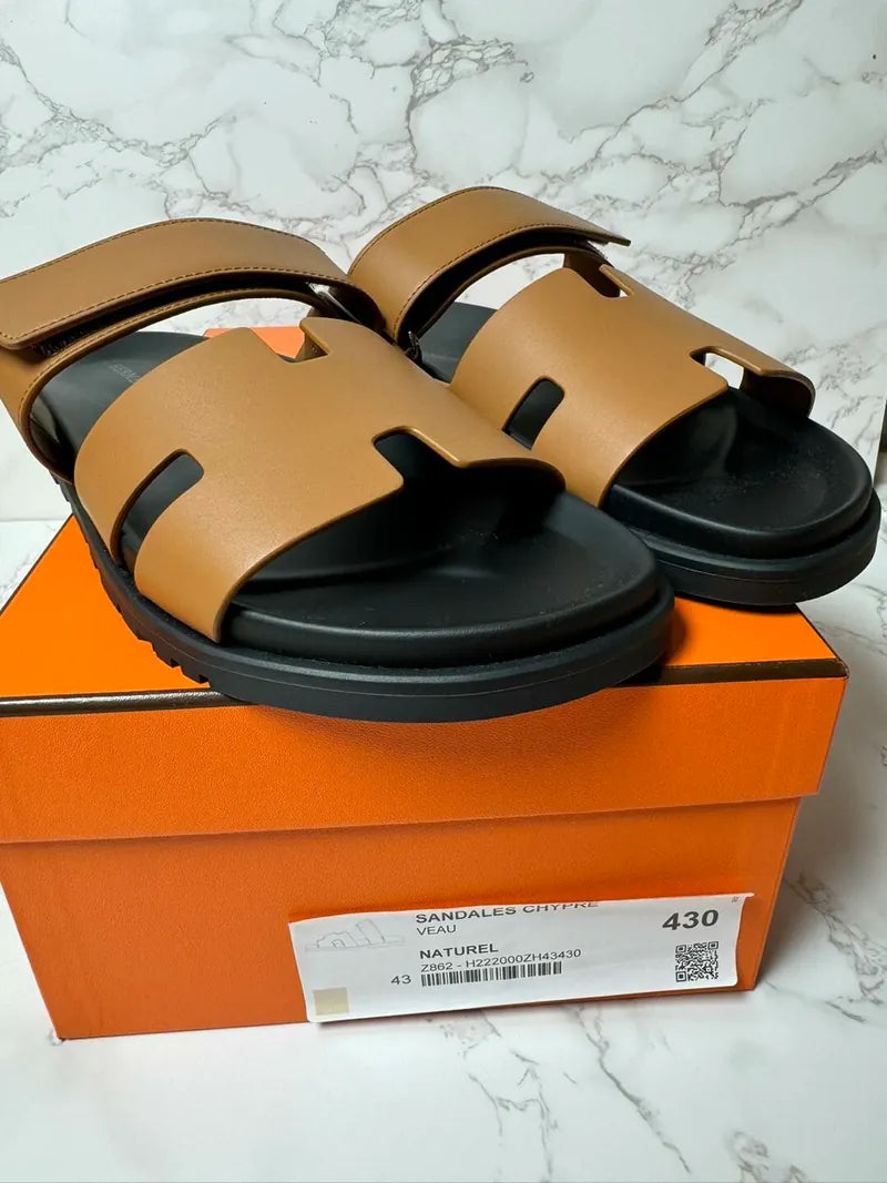 Hermes Sandales 西普自然色 43 號