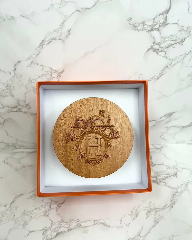 愛馬仕木質首飾盒