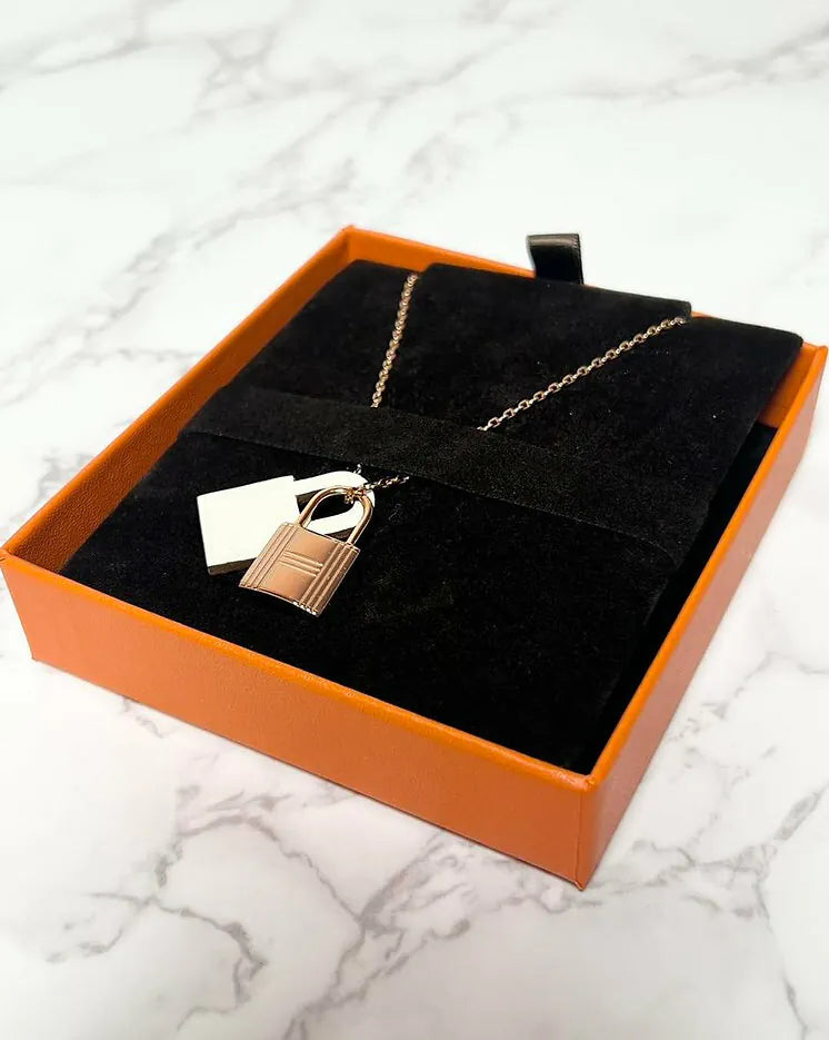 愛馬仕 O Kelly 吊墜項鍊 Nata RGHW