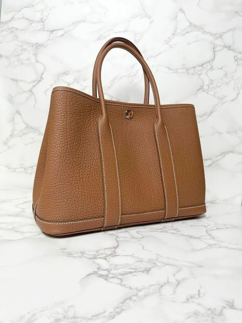 愛馬仕花園派對30號包 GP30 金 B 印章