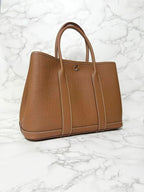 愛馬仕花園派對30號包 GP30 金 B 印章