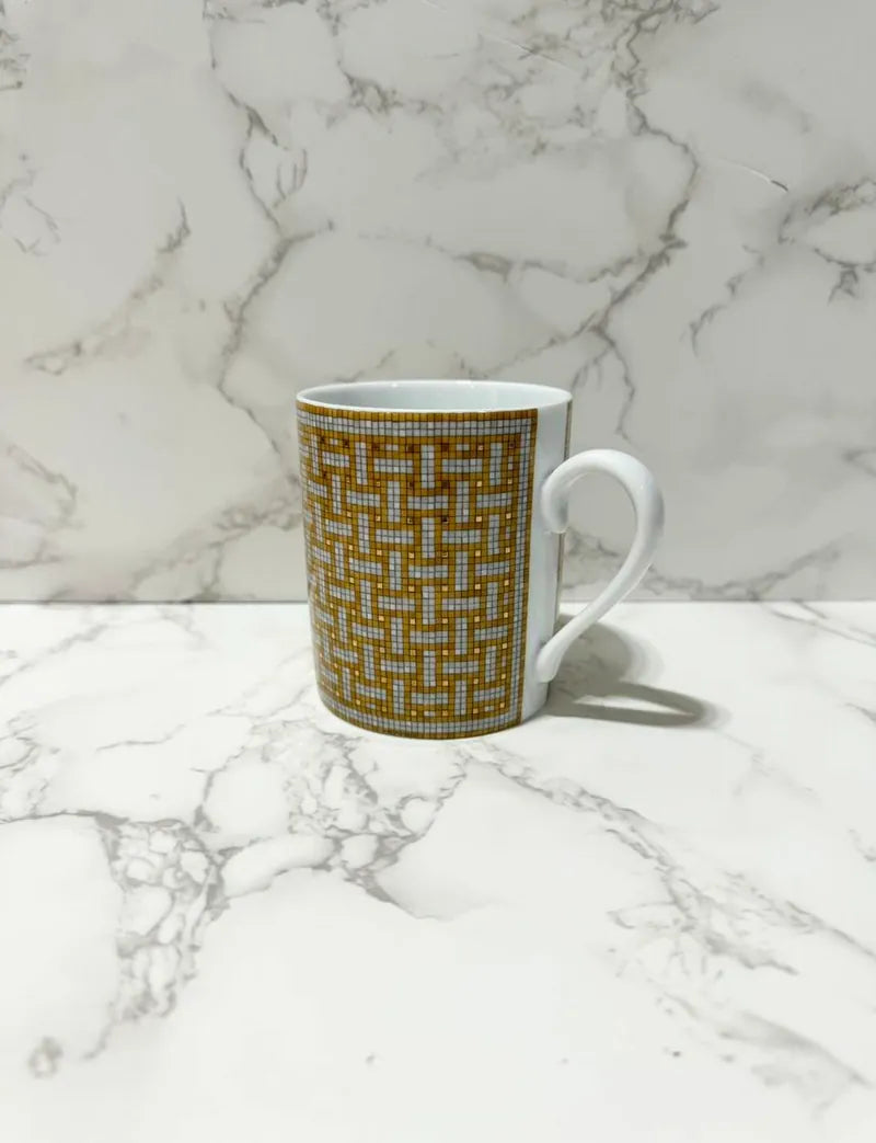 愛馬仕 24K 馬賽克馬克盃 AU