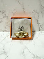 Hermes Tri Maillon PM Doré 髮夾