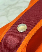 Hermes BRIDE-A-BRAC Orange Feu PM Size Small Model