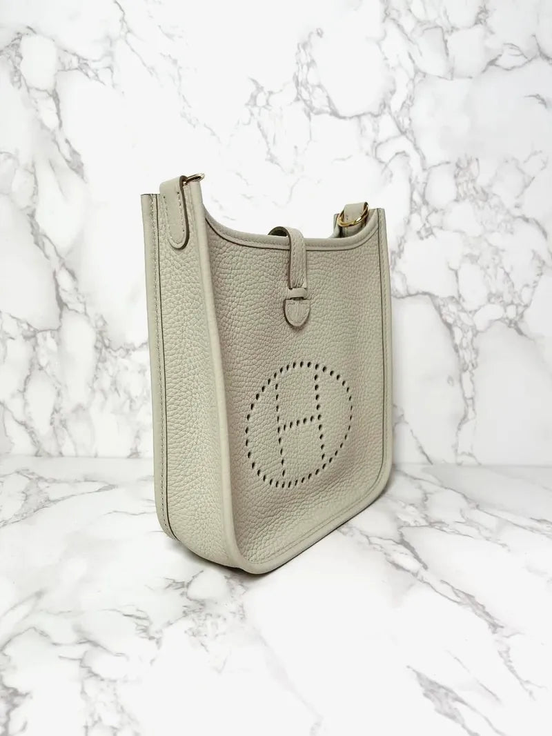 愛馬仕 Evelyne 16 包 Beton 8L GHW