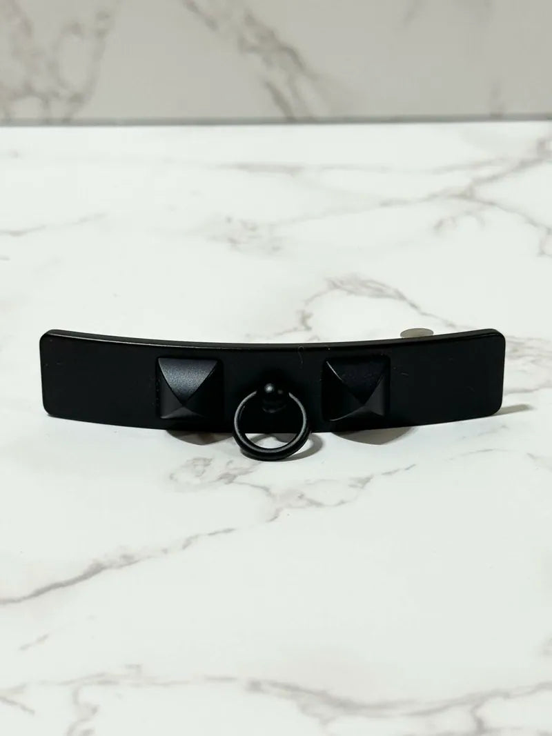 Hermes Caprice PM 黑色髮夾 黑色