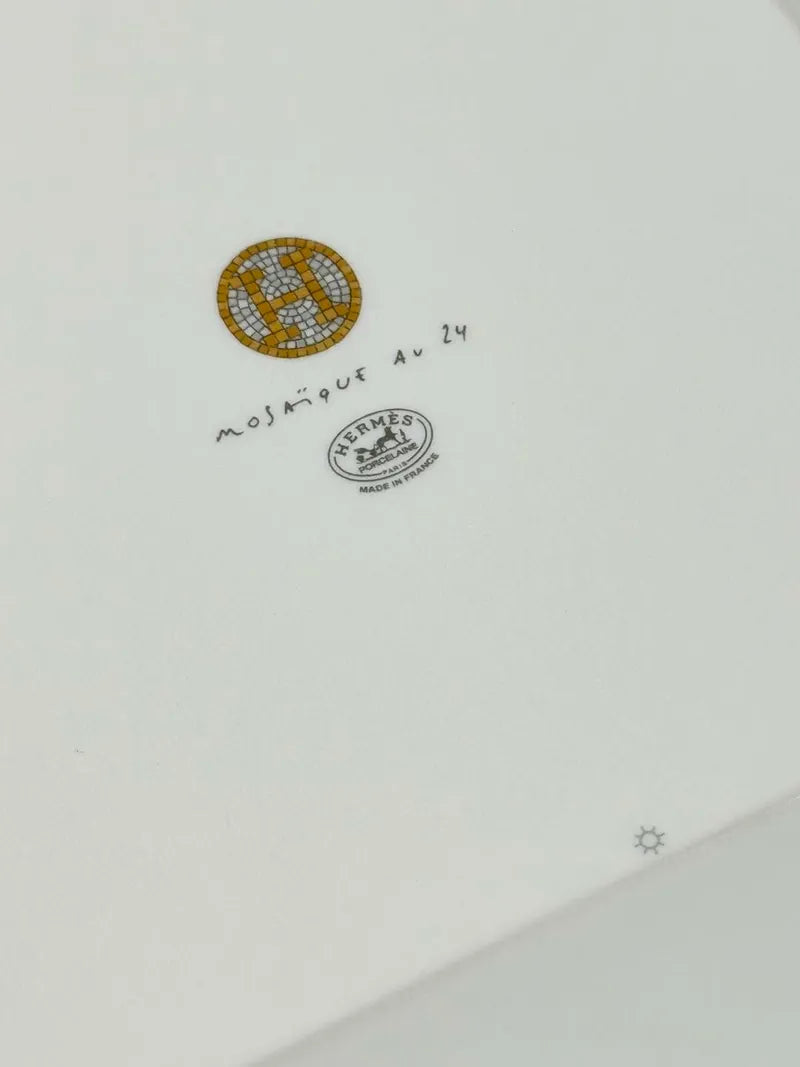 Hermes Mosaique au 24 金色方盤 n°3