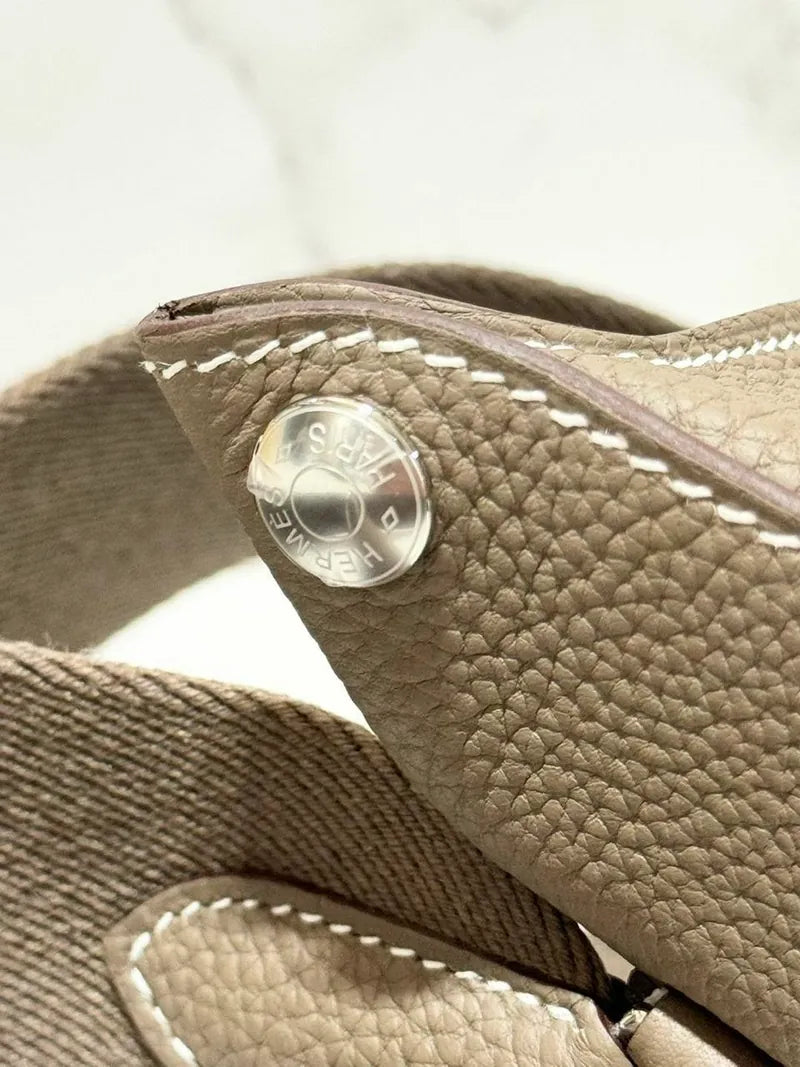 Hermes Videpoches Bag Etoupe