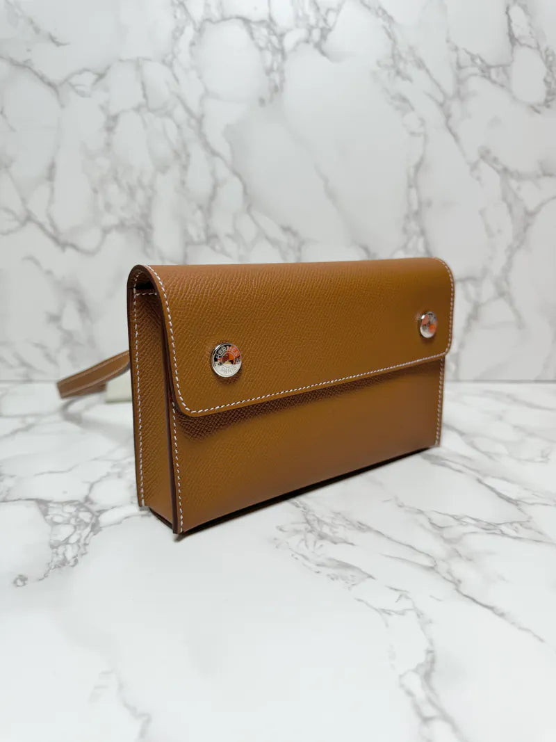 ❤️愛馬仕 Hermesnap 金 37 PHW W 印章