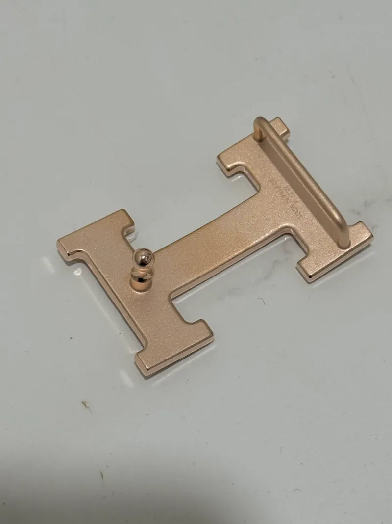 愛馬仕迷你H皮帶扣與雙面皮錶帶 24mm RGHWW 印記