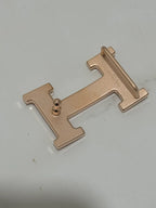 愛馬仕迷你H皮帶扣與雙面皮錶帶 24mm RGHWW 印記