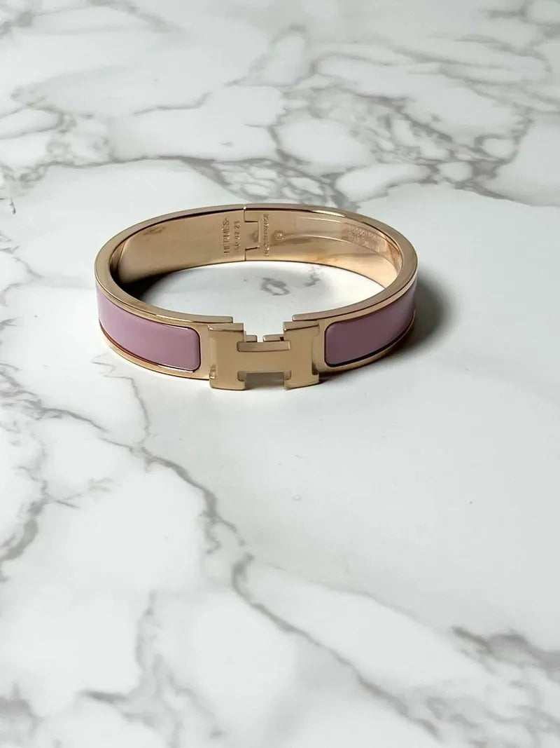 Hermes Clic H Bracelet RGHW PM Size