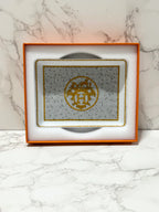 ❤️Hermes Mosaique au 24 金托盤，小號