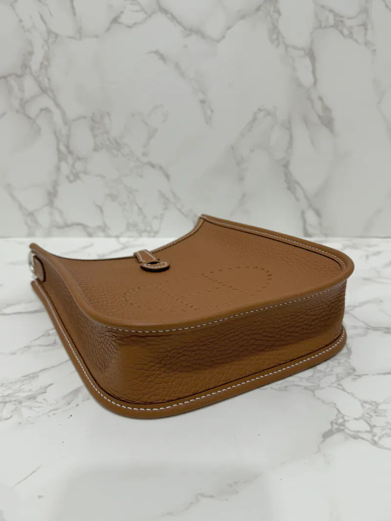 Hermes H Mini Evelyne TC Gold PHW U Stamp