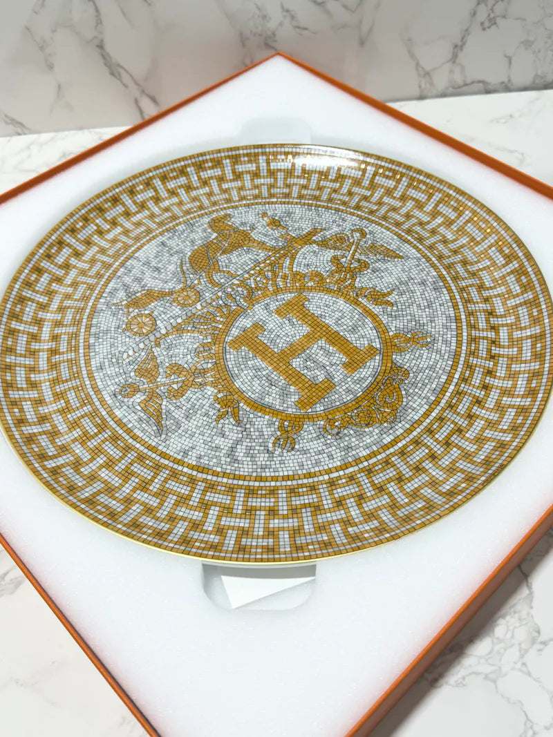 ❤️Hermes Mosaique au 24 金塔盤 32 厘米