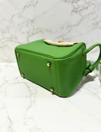 ❤️Hermes 迷你 Lindy 包 Vert Yucca GHW B 郵票