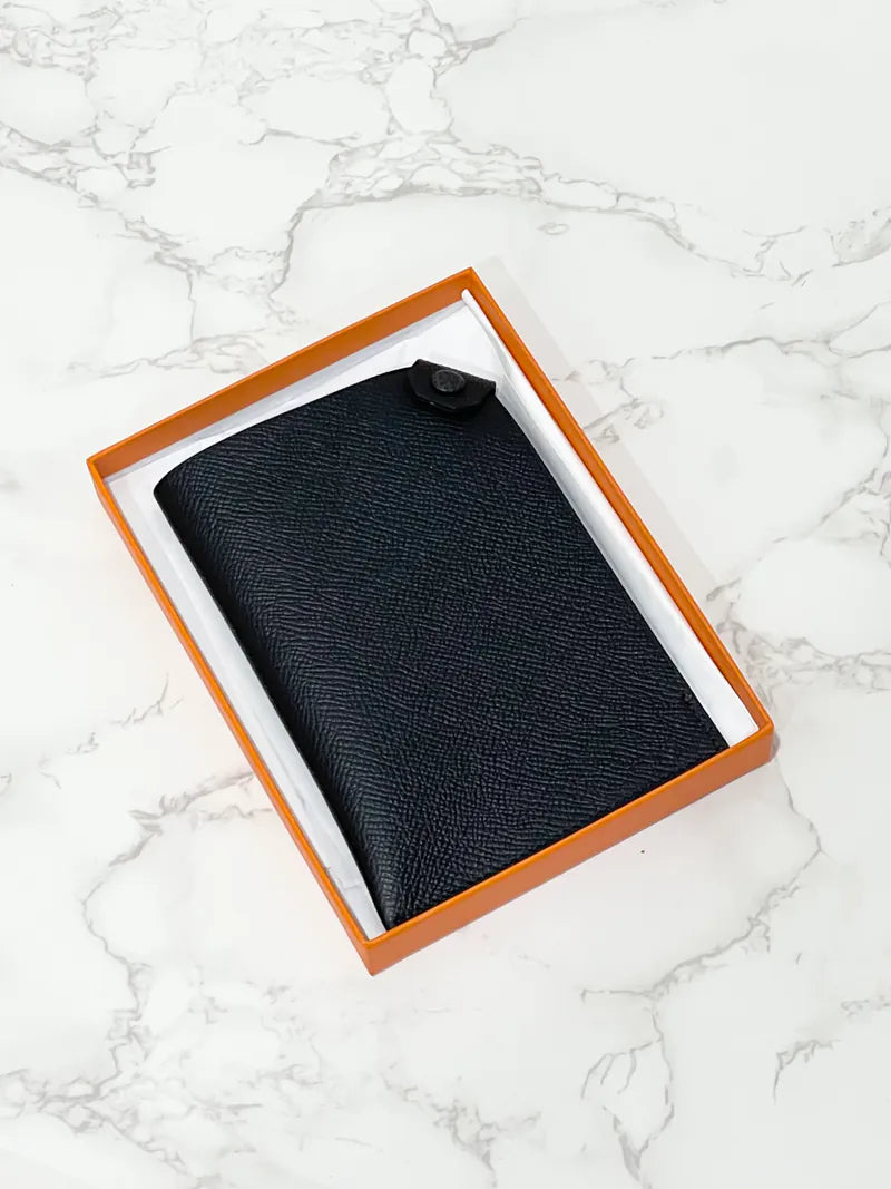 Hermes Porte- Passeport Tarmac Epsom Noir 護照夾