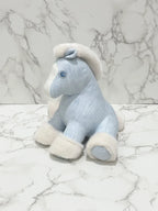 Hermes Baby Hermy 毛絨小馬 Bleu Glacier