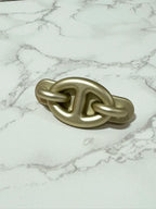 Hermes Tri Maillon PM Doré 髮夾