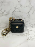 Chanel 黑色 新款金球 小盒子羊皮2️⃣