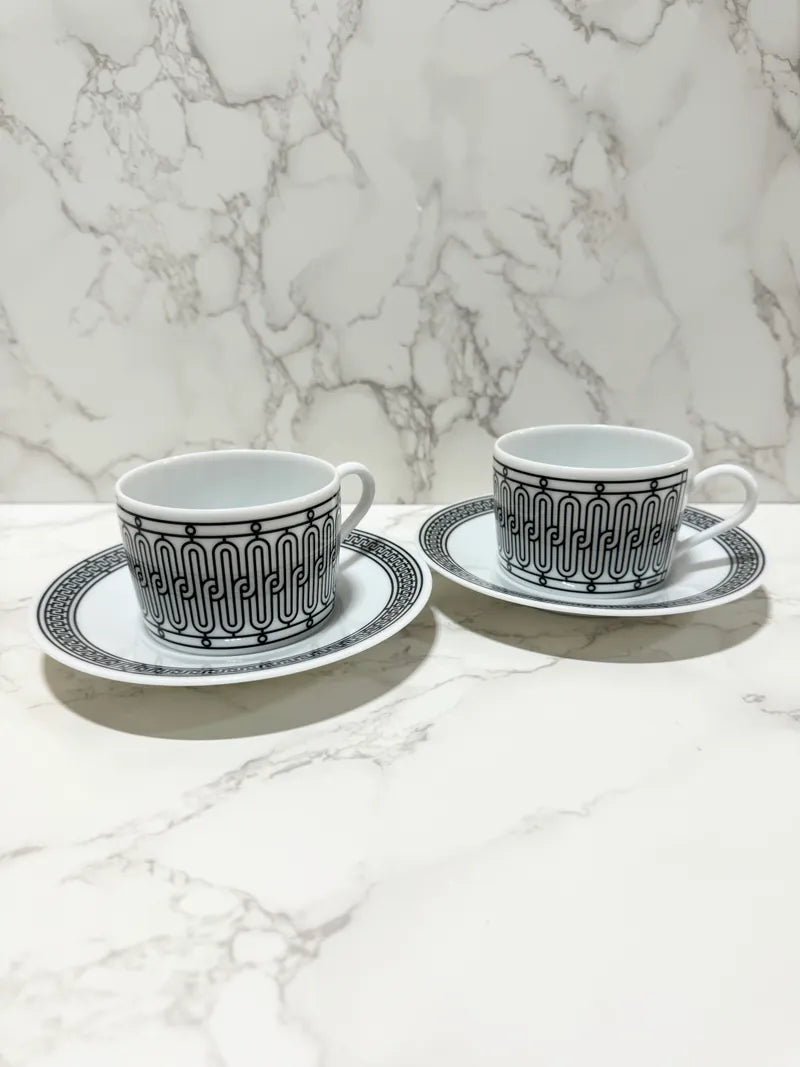 ❤️愛馬仕H Deco茶杯碟套裝