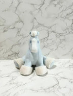 Hermes Baby Hermy plush horse Bleu Glacier