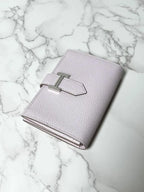 ❤️愛馬仕 Bearn 卡包皮夾 Epsom Mauve Pale PHW