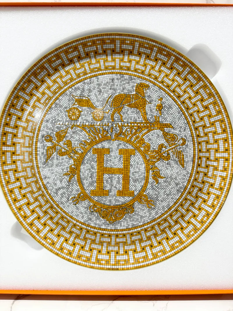 ❤️Hermes Mosaique au 24 金塔盤 32 厘米
