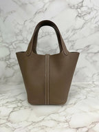 愛馬仕 Picotin 18 TC Etoupe 18 GHW