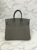 愛馬仕 Birkin 25 Togo Gris Meyer GHW 0L