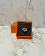 愛馬仕 Echappee 戒指，925 銀，52 號