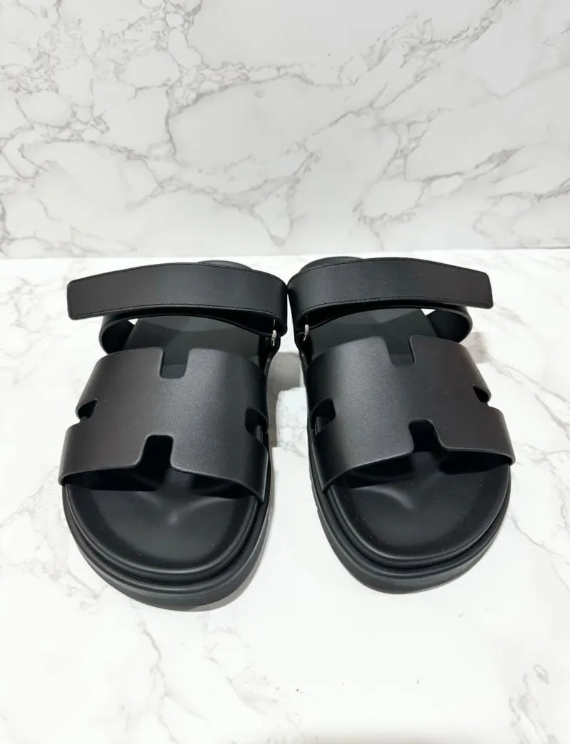 Hermes Sandales 黑西普 尺寸 39