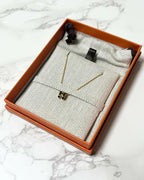 Hermes Mini Pop H 黑色吊墜 GHW