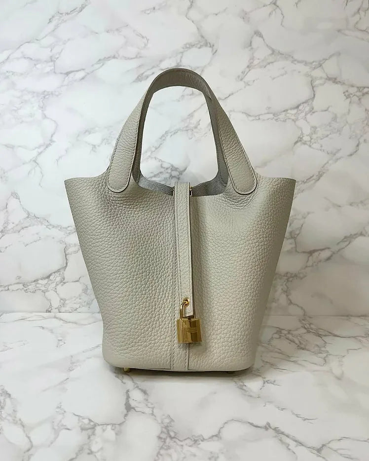 愛馬仕 Picotin 18 TC Benton 8L GHW U 郵票