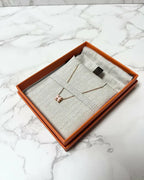 Hermes Mini Pop H 吊墜粉紅玫瑰 GHW