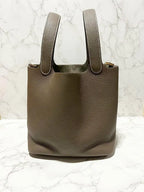 愛馬仕 Picotin 22 TC Etoupe 18 GHW