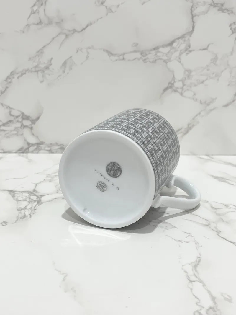 Hermes Mosaique AU 24 Platinum Mug 24k