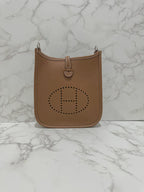 Hermes Mini Evelyne 16 Gold PHW W Stamp