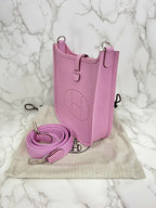 愛馬仕 Evelyne 16 手袋 X9 淡紫色 Sylvestre PHW