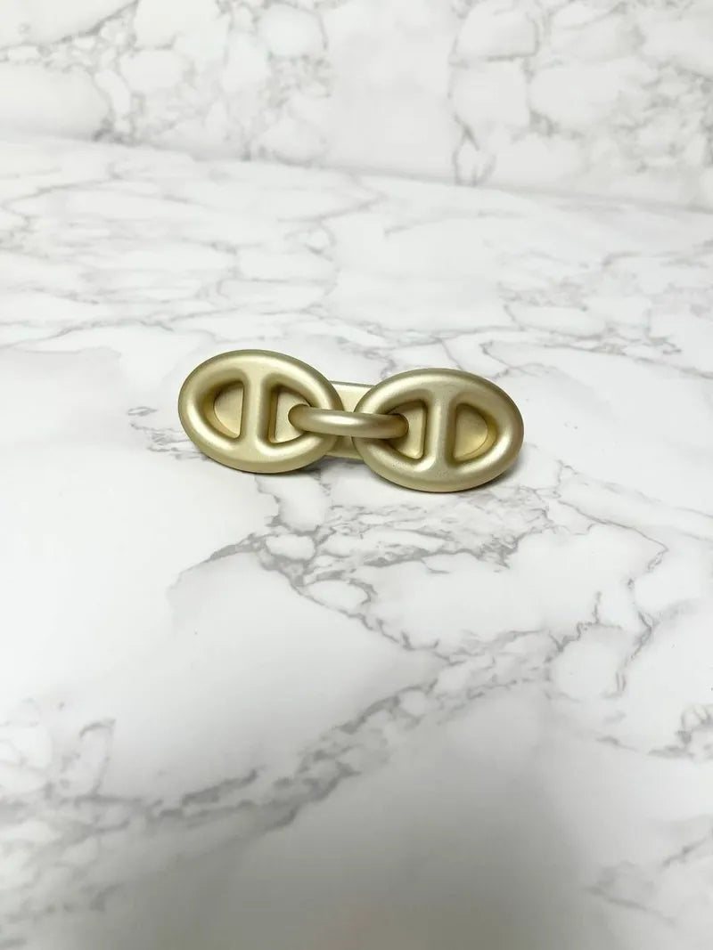 ❤️Hermes Tri Maillon GM 髮夾