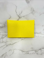 愛馬仕 Calvi 卡包 9R 青檸色