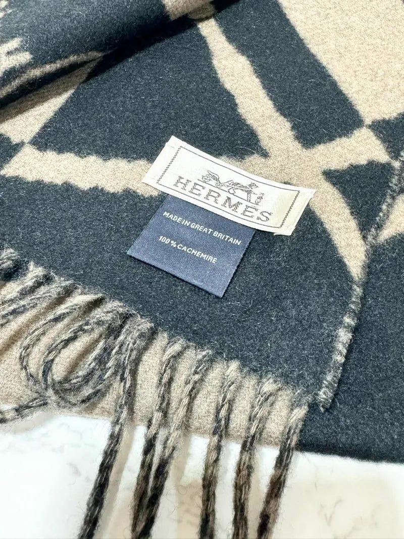 Hermes  H Clic-Clac muffler Cashmere 頸巾