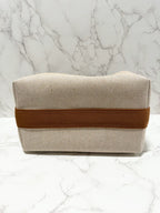 Hermes H Bride A Brac Case Cabriole GM Large Model BISCUIT