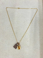 愛馬仕 O Kelly 吊墜項鍊 Etoupe GHW2️⃣