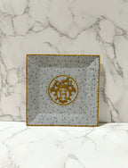 Hermes Mosaique au 24 gold square plate n°3