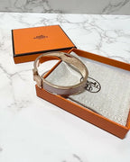 Hermes Clic H 手鍊 Rose Candeur 玫瑰金 RGHW